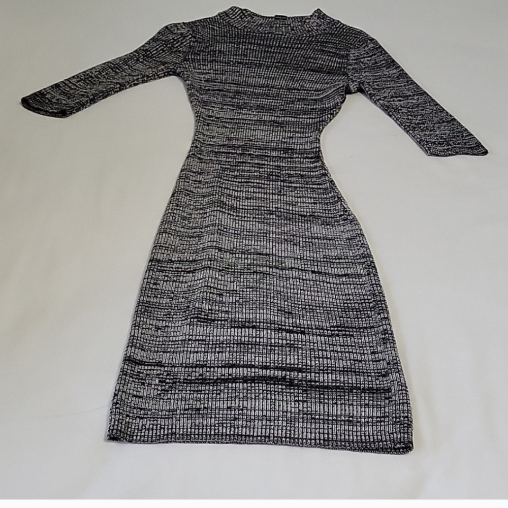 RUE 21|Sweater Dress|Size Small|Gray & Black